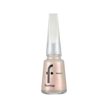 Flormar 308 Snow Glam New Pearly Yarı Transparan 11 ml Parlak Bitişli Sedefli Oje