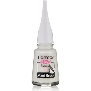 Flormar 310 Snow White Nail Enamel Uzun Süre Kalıcı Besleyici Oje