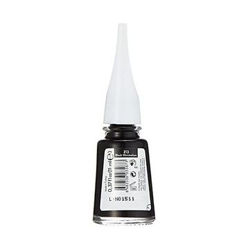 Flormar 313 Black Minimalism Nail Enamel Uzun Süre Kalıcı Besleyici Oje