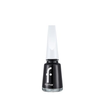 Flormar 313 Black Minimalism Nail Enamel Uzun Süre Kalıcı Besleyici Oje