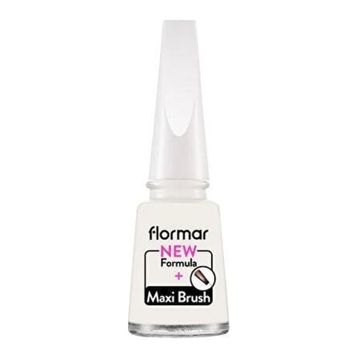 Flormar 319 White Dance Nail Enamel Uzun Süre Kalıcı Besleyici Oje