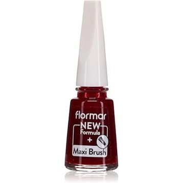 Flormar 385 Red Velvet Nail Enamel Uzun Süre Kalıcı Besleyici Oje