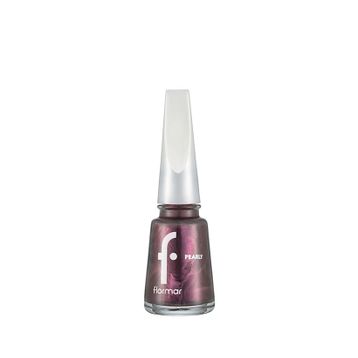 Flormar 418 Chrome Purple New Pearly Yoğun Işıltı Veren Yarı Saydam Bazlı Sedefli Oje