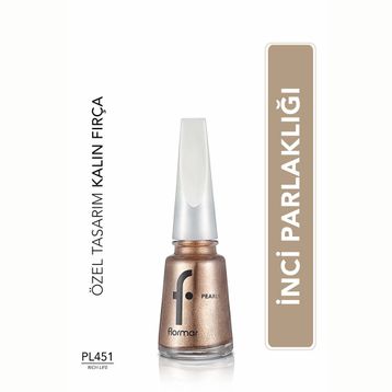 Flormar 451 Rich Life New Pearly Yoğun Işıltı Veren Yarı Saydam Bazlı Sedefli Oje