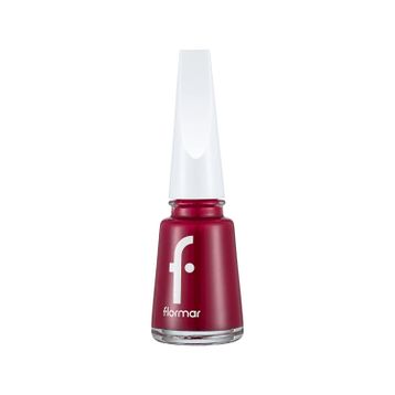 Flormar 482 Exprsve Blckbrry New Nail Enamel 11 ml Yüksek Pigmentli Parlak Bitişli Oje
