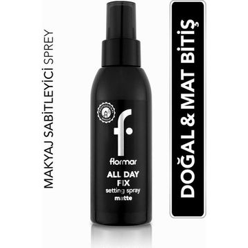 Flormar All Day Fix 125 ml Makyaj Sabitleyici Sprey