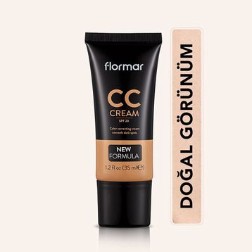Flormar CC04 Anti Fatigue 35 ml Yara İzi ve Koyu Leke Gizleyici CC Krem