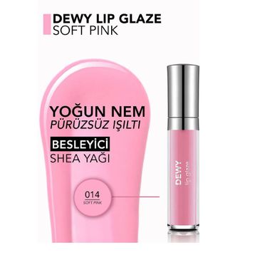 Flormar Dewy Lip Glaze 014 Dudak Parlatıcısı