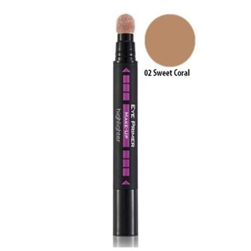 Flormar Eye Primer Make Up 02 Sweet Coral Highlighter