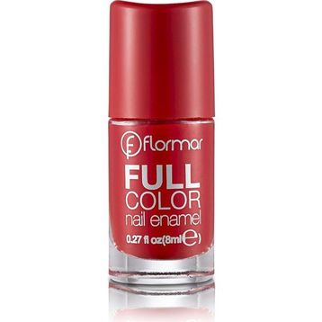Flormar FC08 Optimistic Red Full Color Yoğun Renk Veren İnce Yapılı Oje