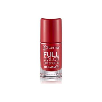 Flormar FC08 Optimistic Red Full Color Yoğun Renk Veren İnce Yapılı Oje