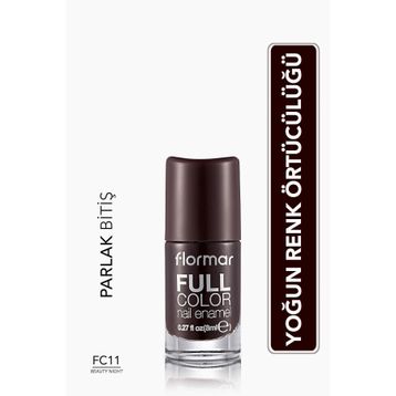 Flormar FC11 Beauty Night Full Color Yoğun Renk Veren İnce Yapılı Oje