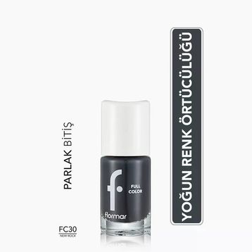 Flormar FC30 New Rock Full Color Ekstra Yoğun Pigmentli Oje