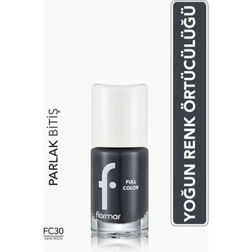 Flormar FC30 New Rock Full Color Ekstra Yoğun Pigmentli Oje