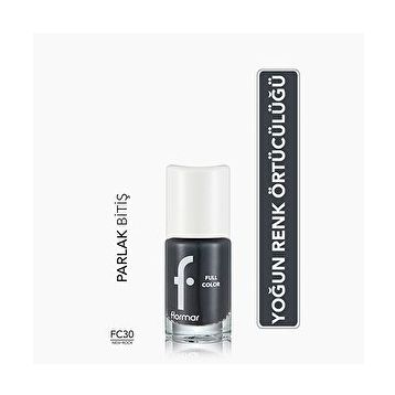 Flormar FC30 New Rock Full Color Ekstra Yoğun Pigmentli Oje