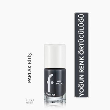 Flormar FC30 New Rock Full Color Ekstra Yoğun Pigmentli Oje