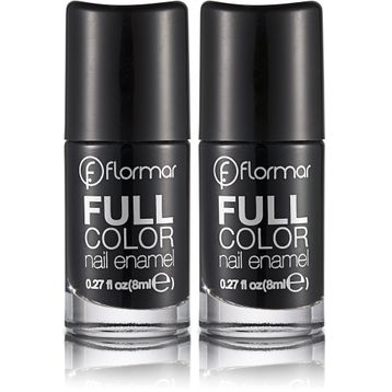Flormar FC32 Victory Of Black 2'li Full Color Yoğun Renk Veren İnce Yapılı Oje