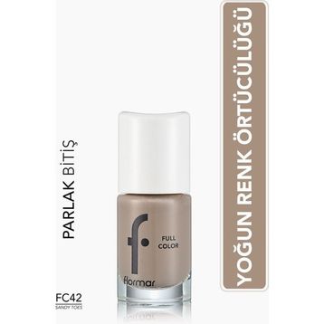 Flormar FC42 Sandy Toes Full Color Yoğun Renk Veren İnce Yapılı Oje