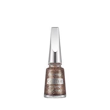 Flormar GL043 Rosegold Yoğun Simli Şeffaf Oje