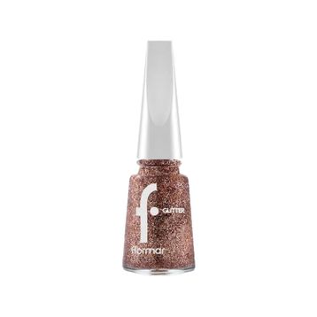 Flormar GL043 Rosegold Yoğun Simli Şeffaf Oje