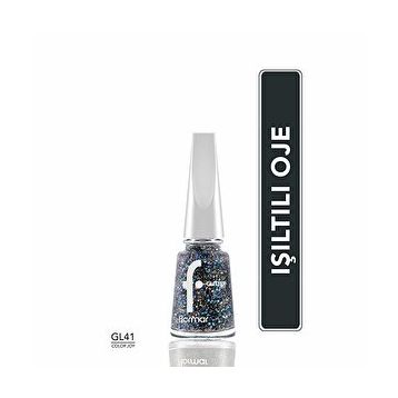 Flormar GL41 Glitter Yarı Saydam Simli Oje