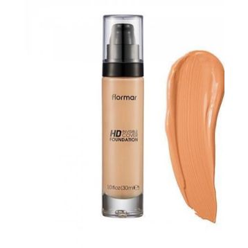 Flormar Invisible HD Cover Foundation 30 ml No:90 Golden Neutral Fondöten