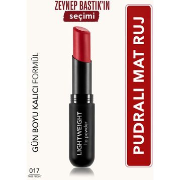 Flormar Lightweight Lip Powder 17 This Night Ruj