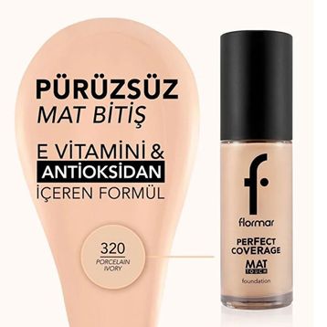 Flormar Mat Touch 321 Fondöten