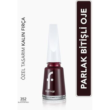 Flormar Mineralli 352 Blackstar Red Oje