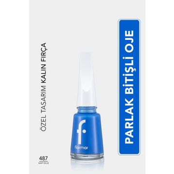 Flormar Nail Enamel Navy Blue 487 Oje