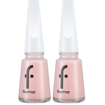 Flormar Nail Enamel Rose Coral 397 2'li Oje