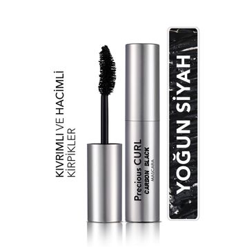 Flormar Precious Curl Carbon Black Maskara