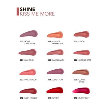 Flormar Shine Kiss Me More No: 09 Ekstra Kalıcı Likit Parlak Ruj