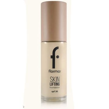 Flormar Skin Lifting Yaşlanma Karşıtı Bakım Yapan Kremsi Dokulu SPF 30 30 ml 020 Pure Beige Fondöten