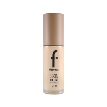 Flormar Skin Lifting Yaşlanma Karşıtı Bakım Yapan Kremsi Dokulu SPF 30 30 ml 030 Soft Ivory Fondöten