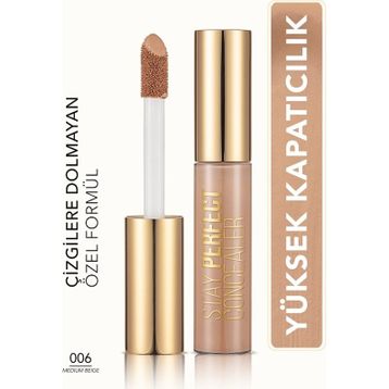 Flormar Stay Perfect No:006 Medium Beige Kapatıcı