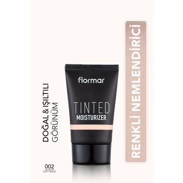 Flormar Tinted Moisturizer No:002 Soft Beige Renkli Nemlendirici