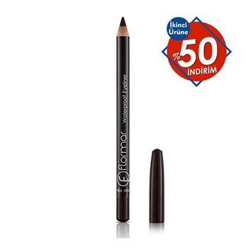 Flormar Waterproof Eyeliner 106 Dark Chestnut Göz Kalemi