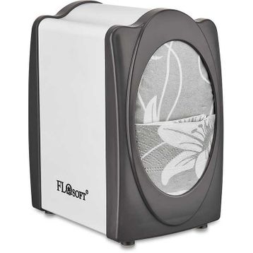 Flosoft F055 Gri-Beyaz Dikey Peçetelik