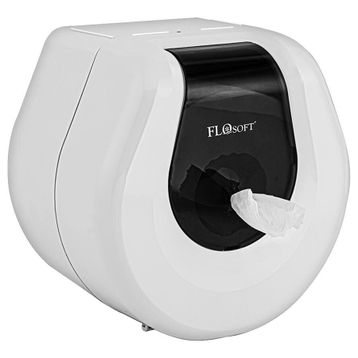 Flosoft Vera Beyaz İçten Çekmeli Tuvalet Kağıdı Dispenseri