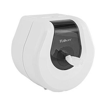 Flosoft Vera Beyaz İçten Çekmeli Tuvalet Kağıdı Dispenseri