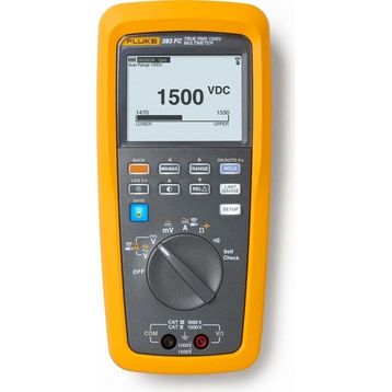 Fluke 283 FC True-RMS CAT III 1500 V Güneş Enerjisi Dijital Multimetresi