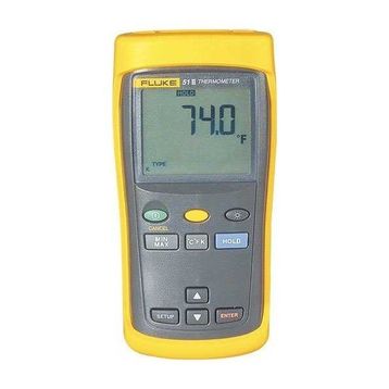 Fluke 51 II Tek Girişli Dijital Termometre