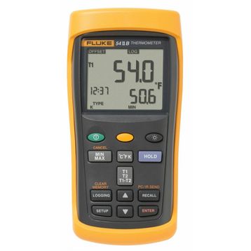 Fluke 54 II Çift Girişli Dijital Termometre