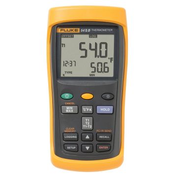 Fluke 54 II Çift Girişli Dijital Termometre