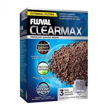 Fluval 3x100 gr Clearmax Fosfat Nitrit Giderici Filtre Malzemesi