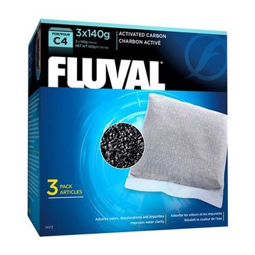 Fluval 3x140 gr C4 Filtre Karbonu