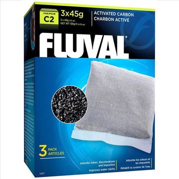Fluval 3x45 gr C2 Filtre Karbonu