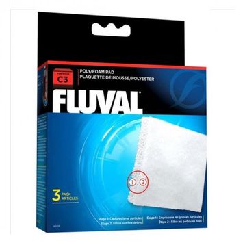 Fluval C3 3'lü Filtre Süngeri