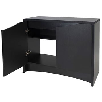 Fluval Flex Deluxe 123l İçin Siyah Lüks Dolap